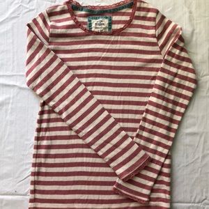 Mini Boden striped long sleeve tee